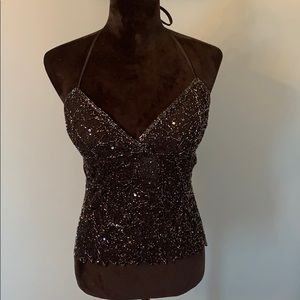Elegant Beaded Top